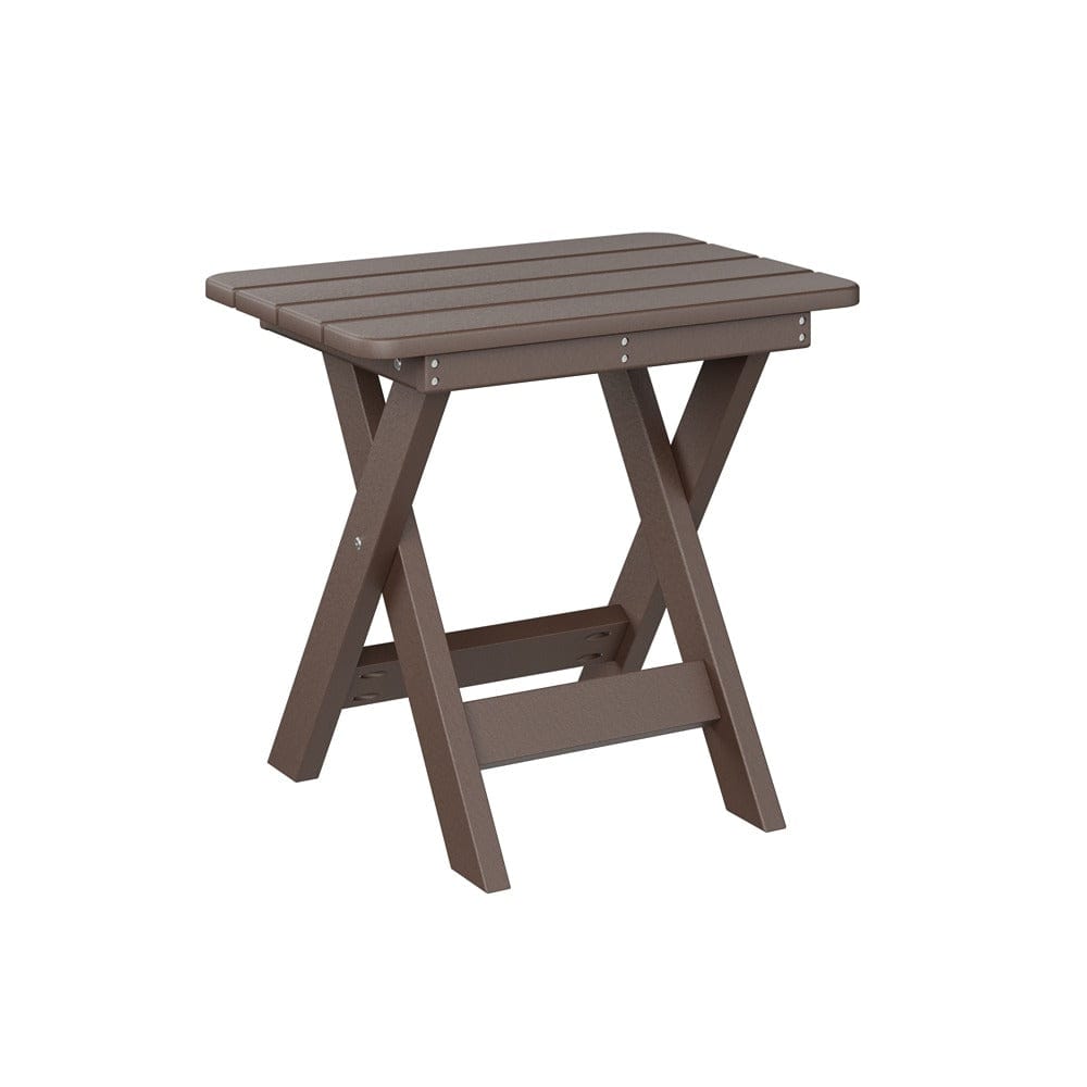 Berlin Gardens Folding Poly Lumber End Table