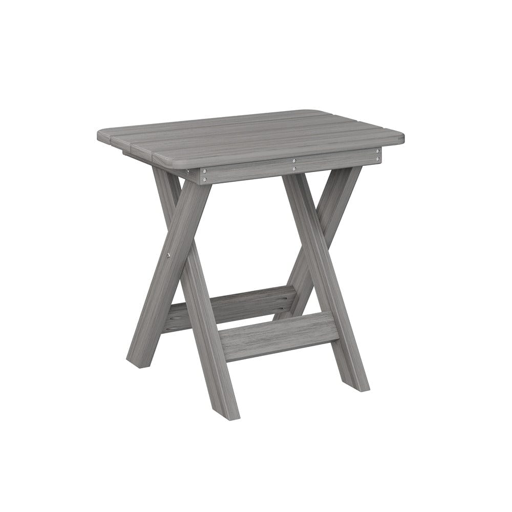 Berlin Gardens Folding Poly Lumber End Table