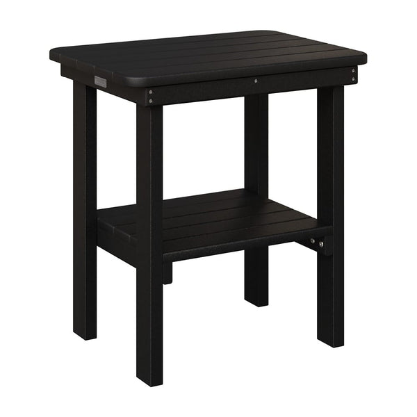 Berlin Gardens Outdoor Rectangular Poly End Table