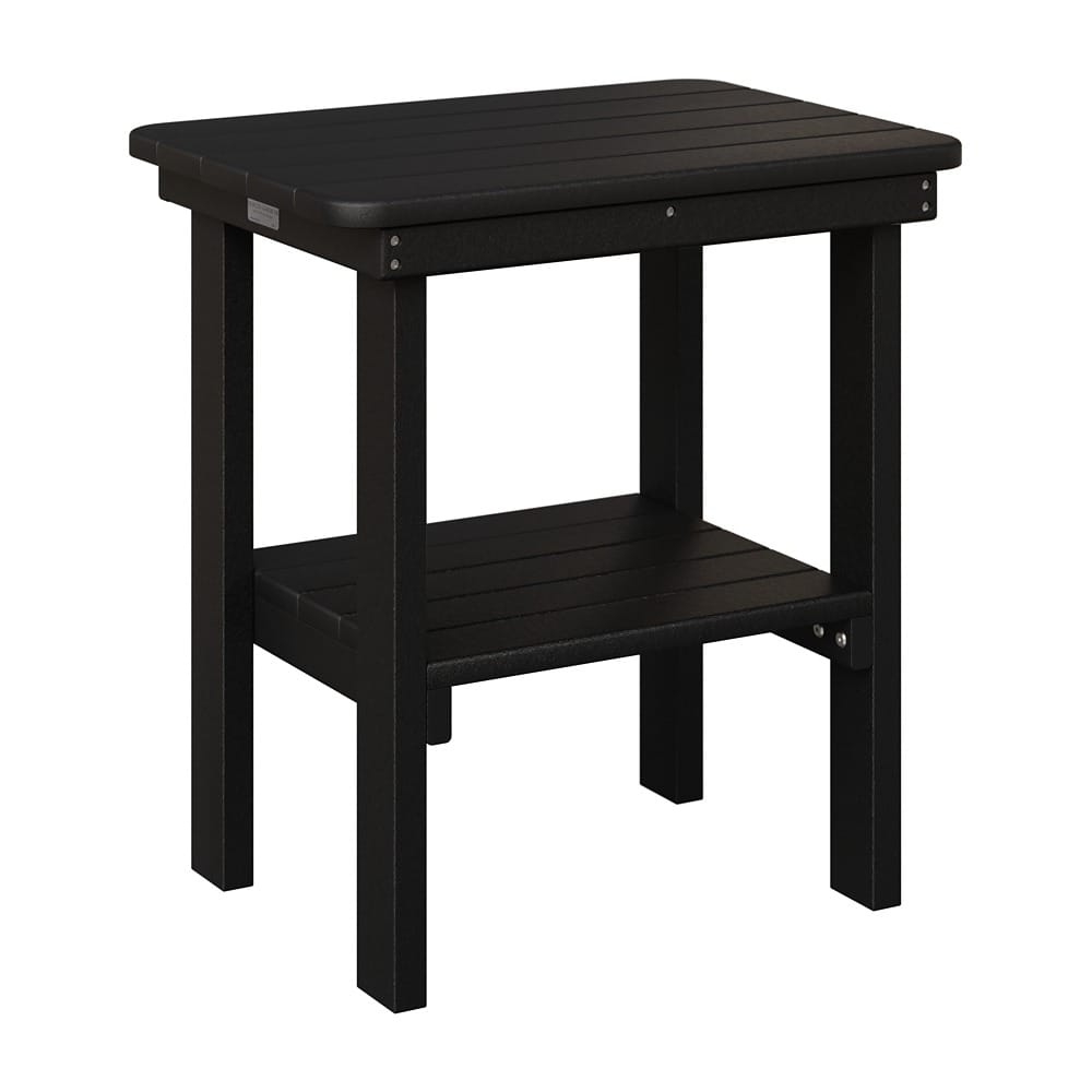 Berlin Gardens Outdoor Rectangular Poly End Table