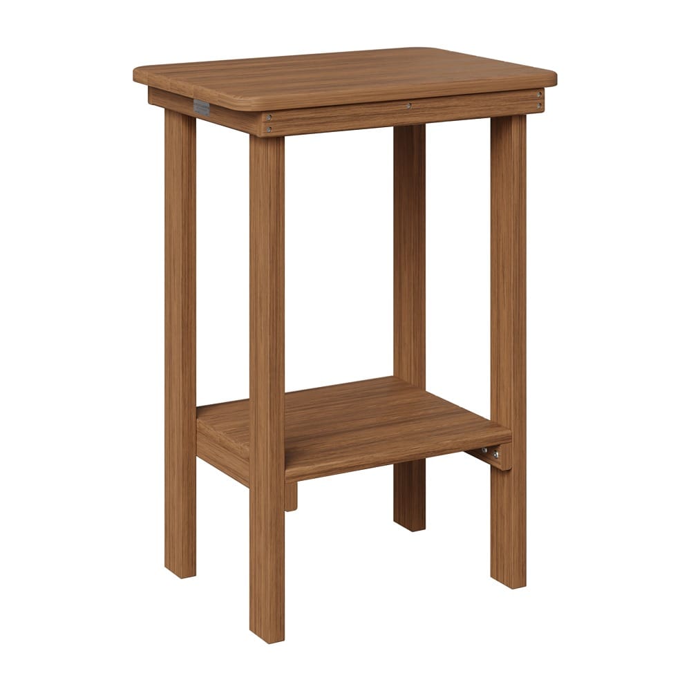 Berlin Gardens Poly Outdoor Counter Height Rectangular End Table