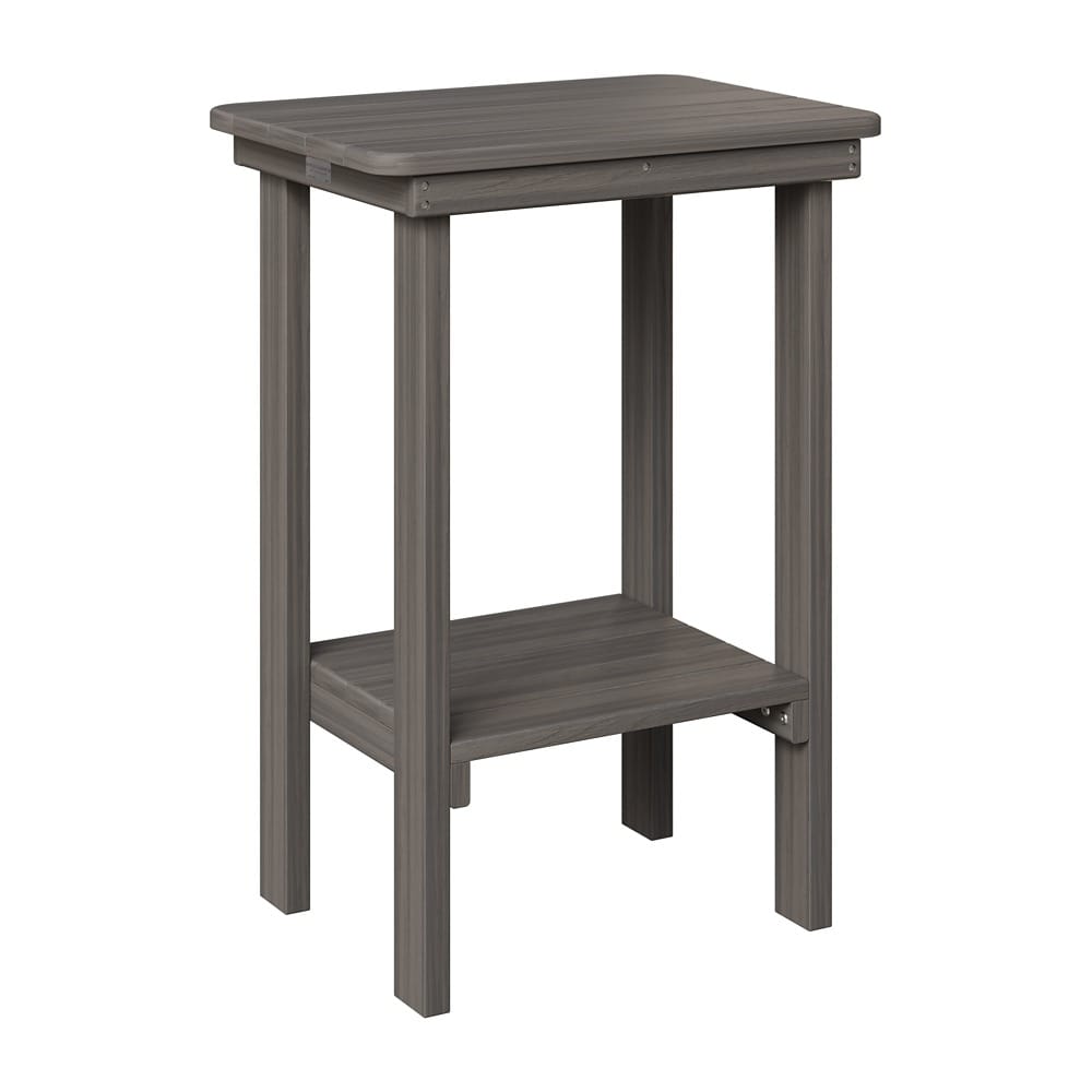 Berlin Gardens Poly Outdoor Counter Height Rectangular End Table