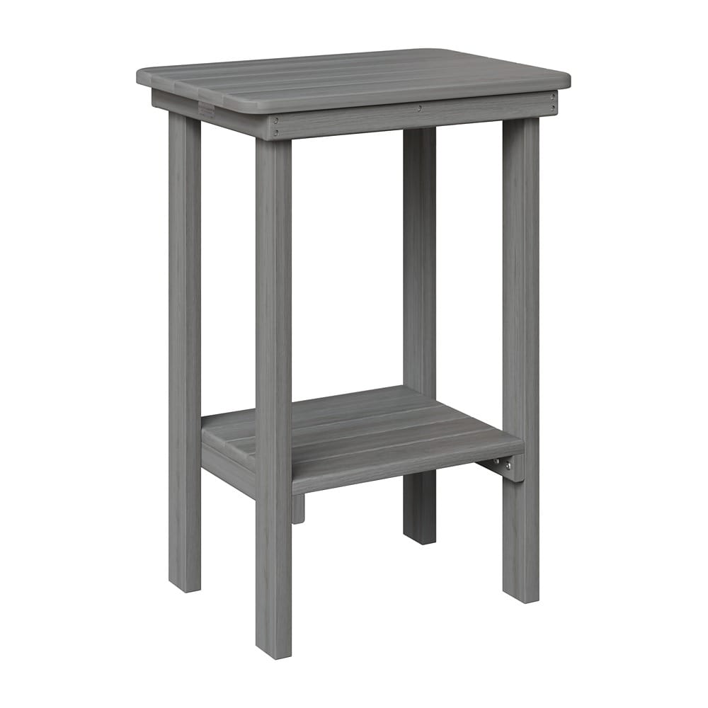 Berlin Gardens Poly Outdoor Counter Height Rectangular End Table