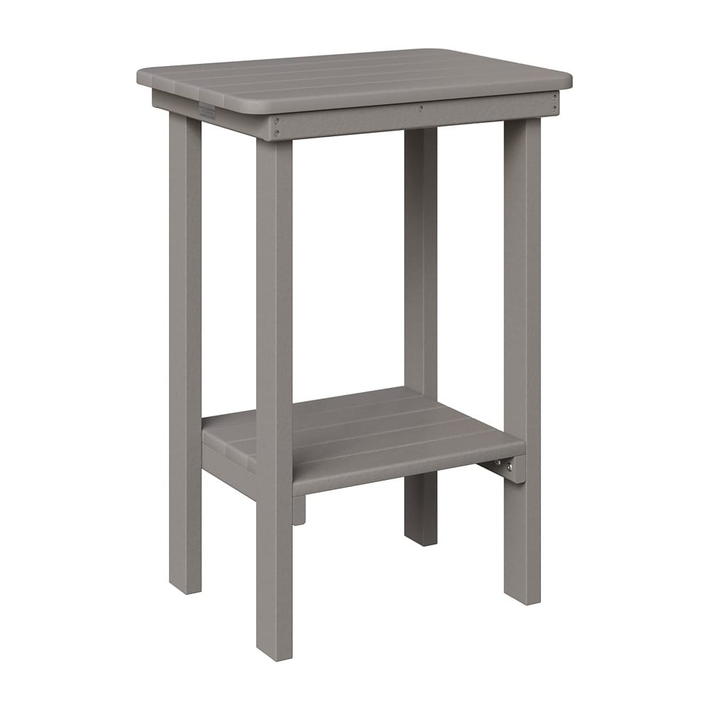 Berlin Gardens Poly Outdoor Counter Height Rectangular End Table