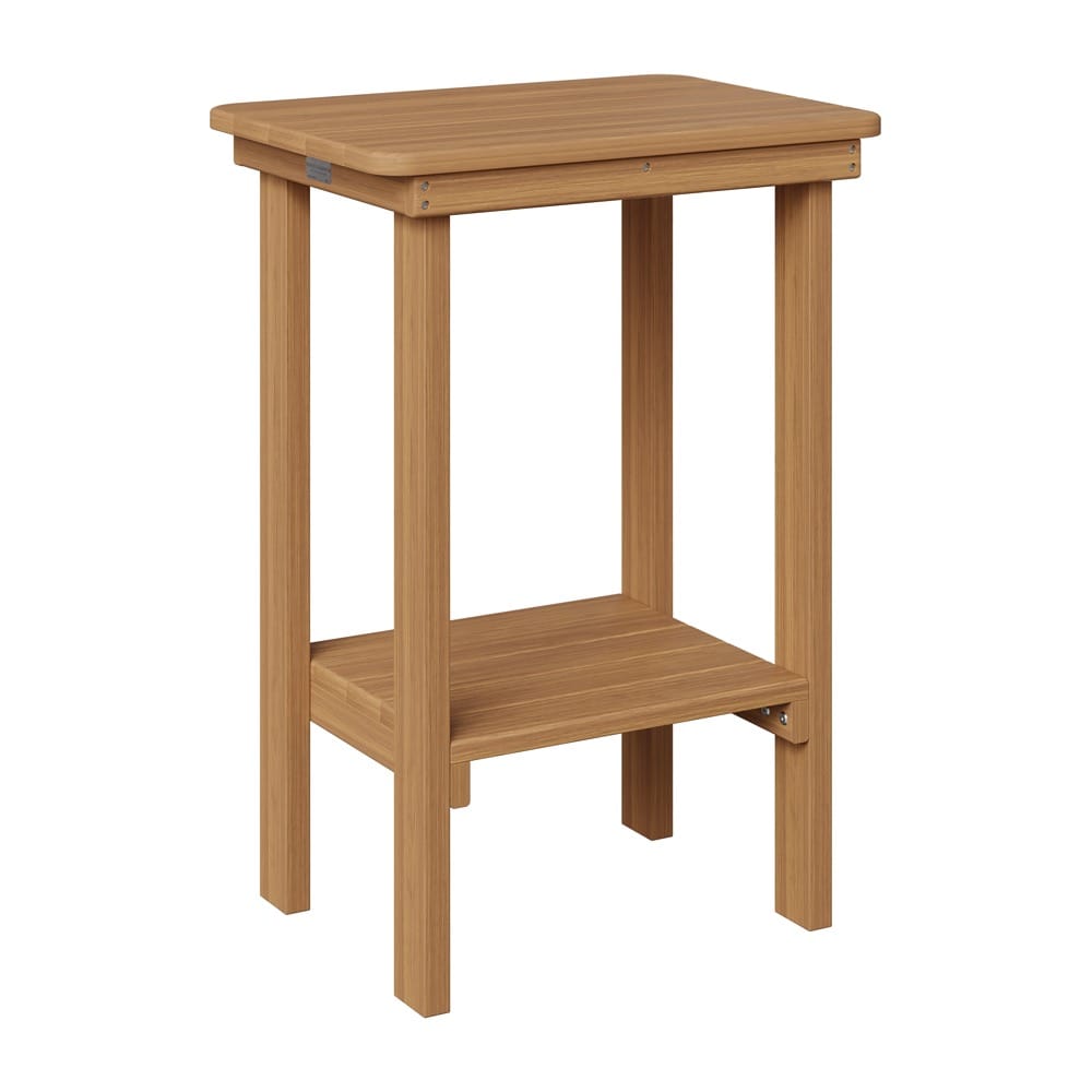 Berlin Gardens Poly Outdoor Counter Height Rectangular End Table