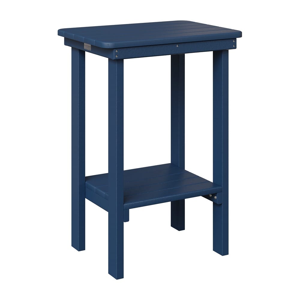 Berlin Gardens Poly Outdoor Counter Height Rectangular End Table
