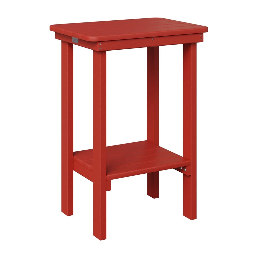 Berlin Gardens Poly Outdoor Counter Height Rectangular End Table