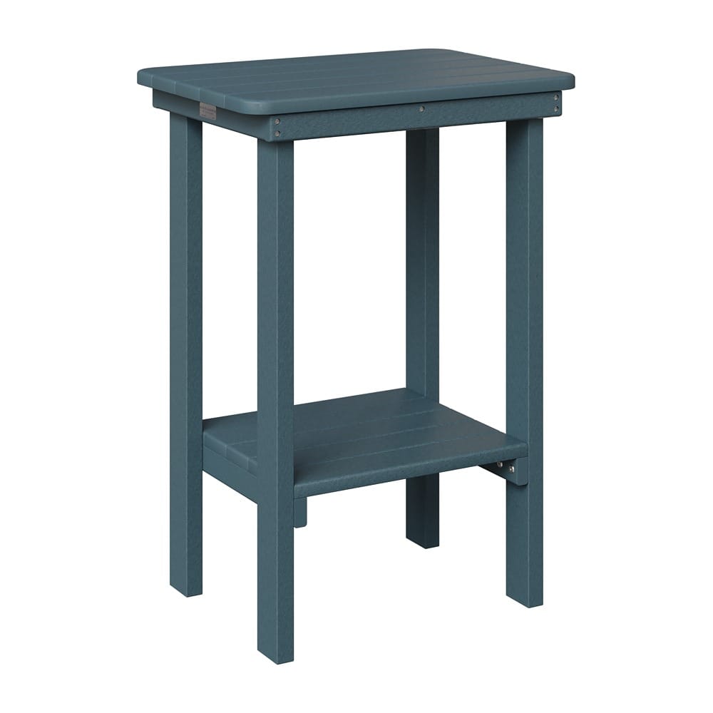 Berlin Gardens Poly Outdoor Counter Height Rectangular End Table
