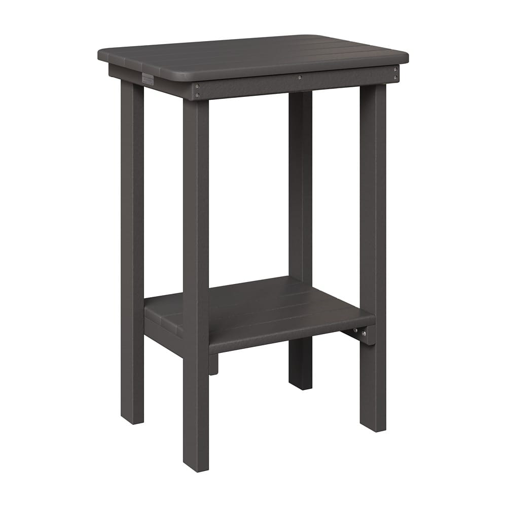 Berlin Gardens Poly Outdoor Counter Height Rectangular End Table