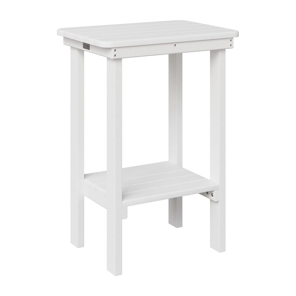 Berlin Gardens Poly Outdoor Counter Height Rectangular End Table