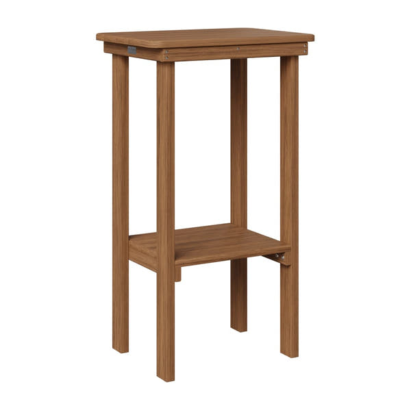 Berlin Gardens Poly Outdoor Bar Height Rectangular End Table