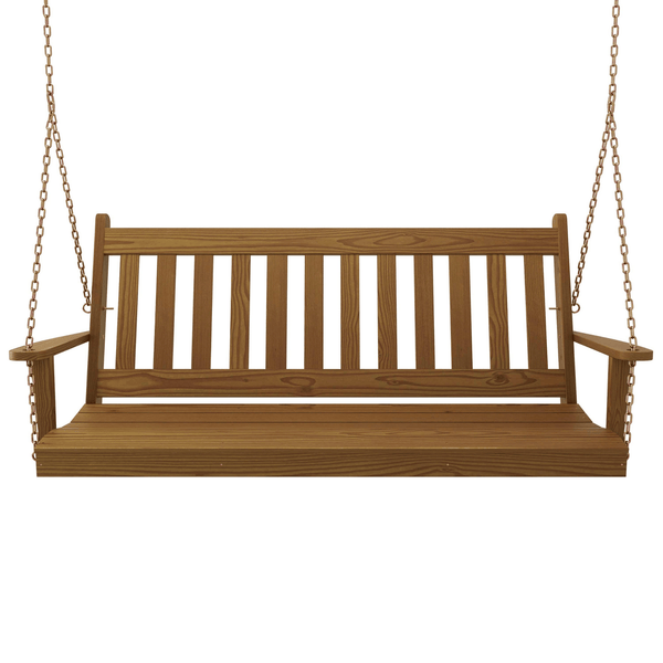 Keystone Amish Co. 5 Foot Franklin Porch Swing, Mushroom Stain