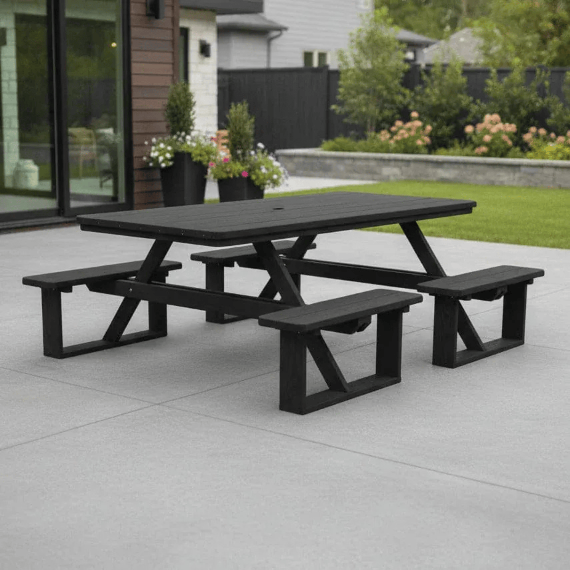 Keystone Amish Co. Pressure Treated Walk-In Picnic Table