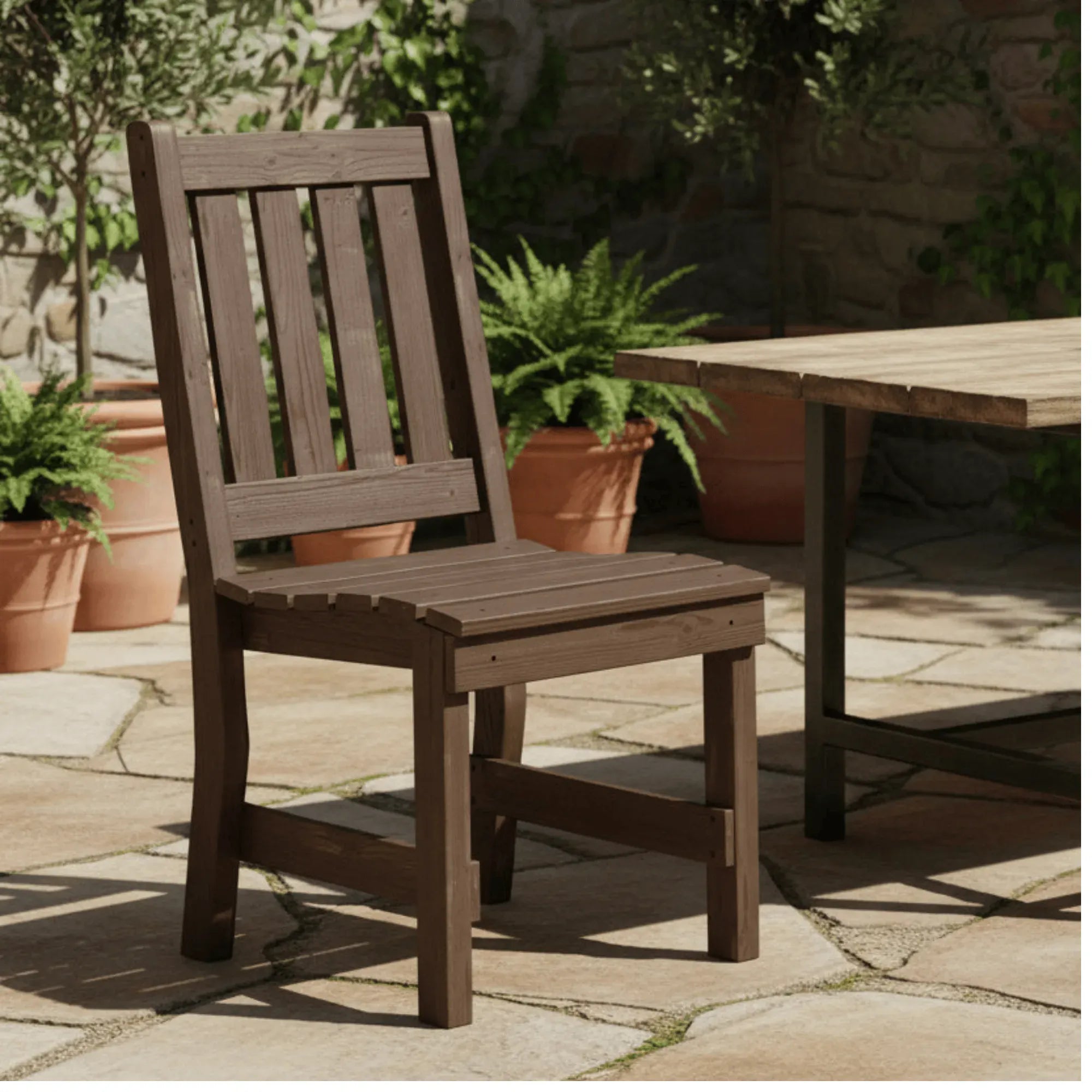 Keystone Amish Co. Spruce Traditional Outdoor Dining Chair