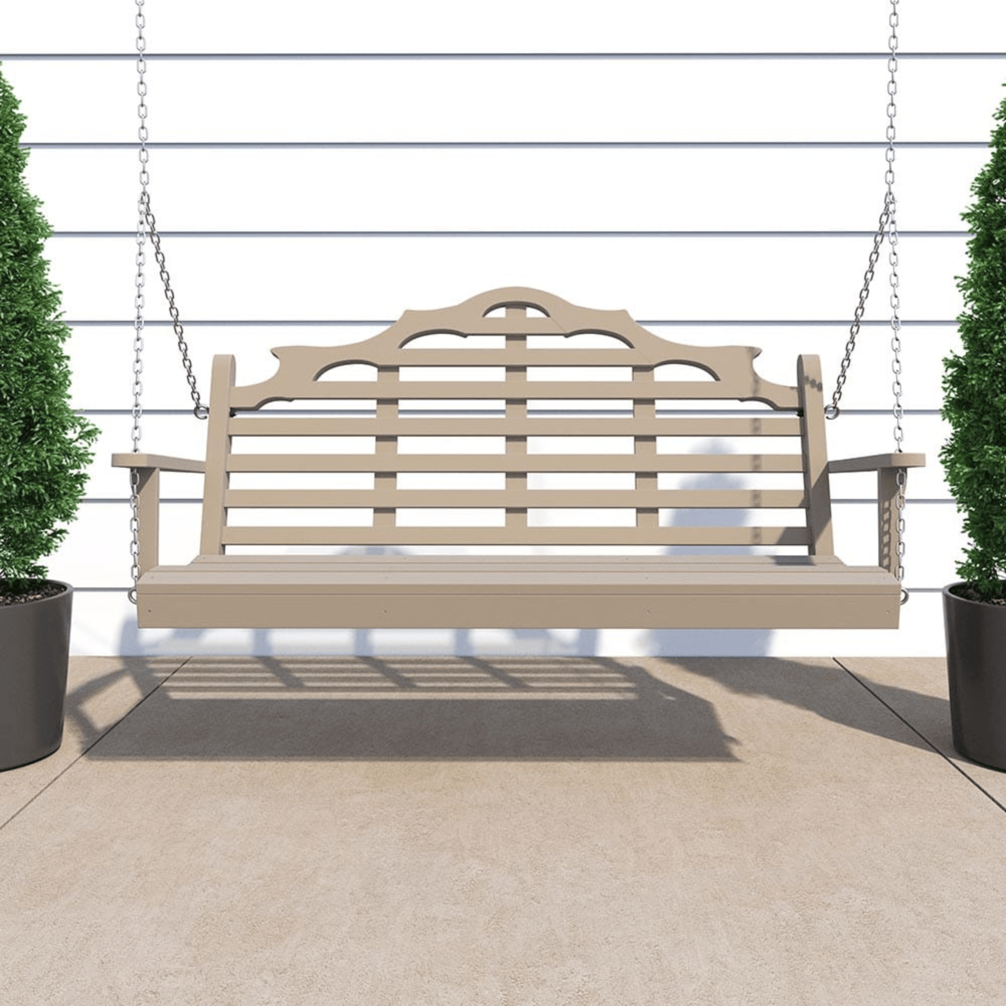 Keystone Amish Co. Milan Recycled Plastic Porch Swing