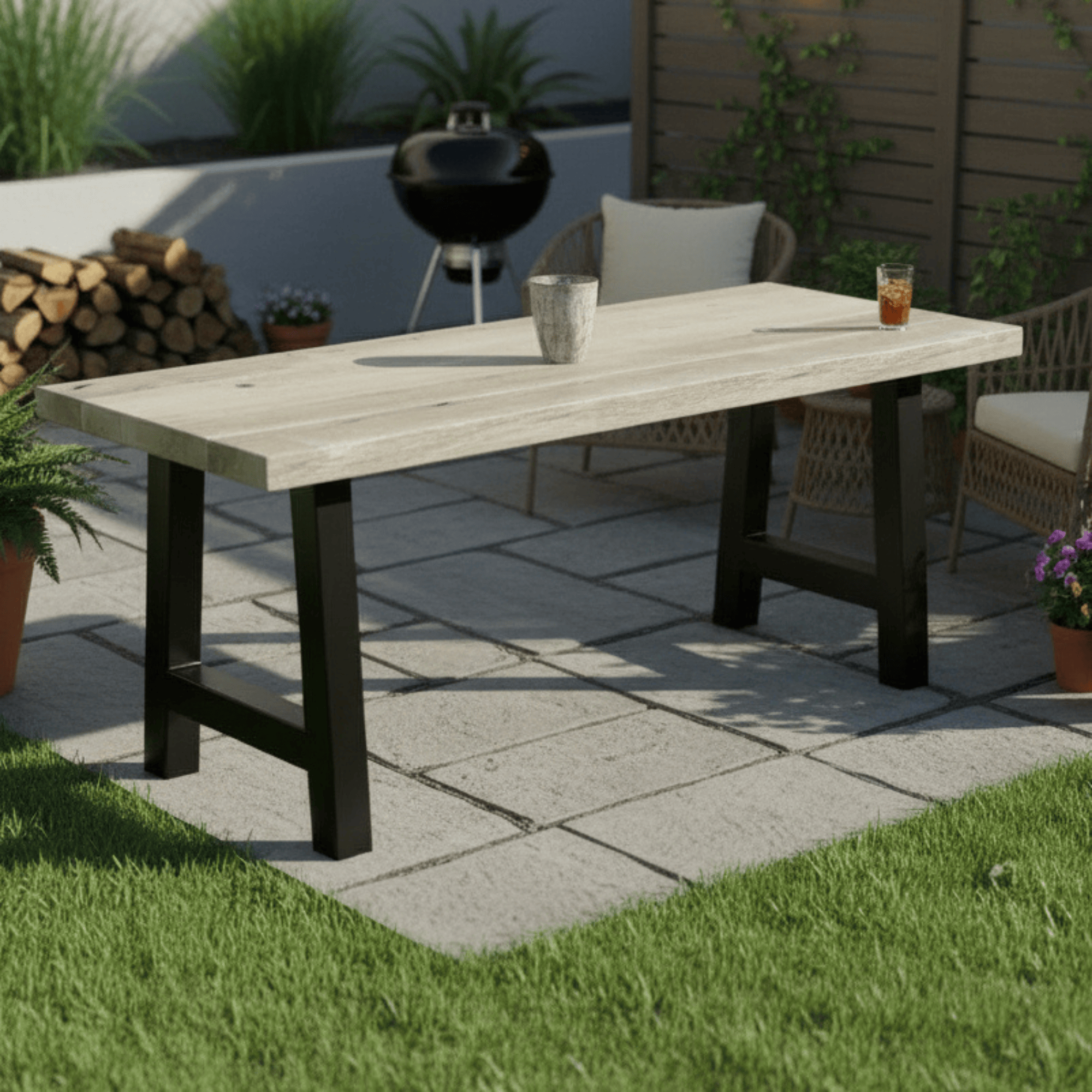 Keystone Amish Co. Elsmere Live Edge Dining Table