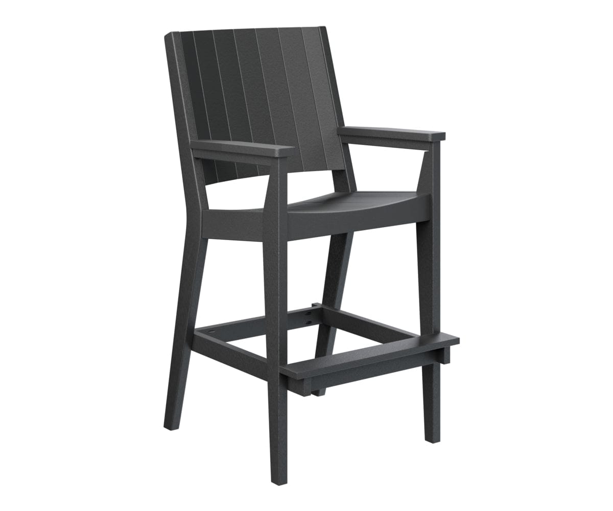 Berlin Gardens Mayhew Outdoor Poly Lumber Chat Extra Tall Bar Height Chair