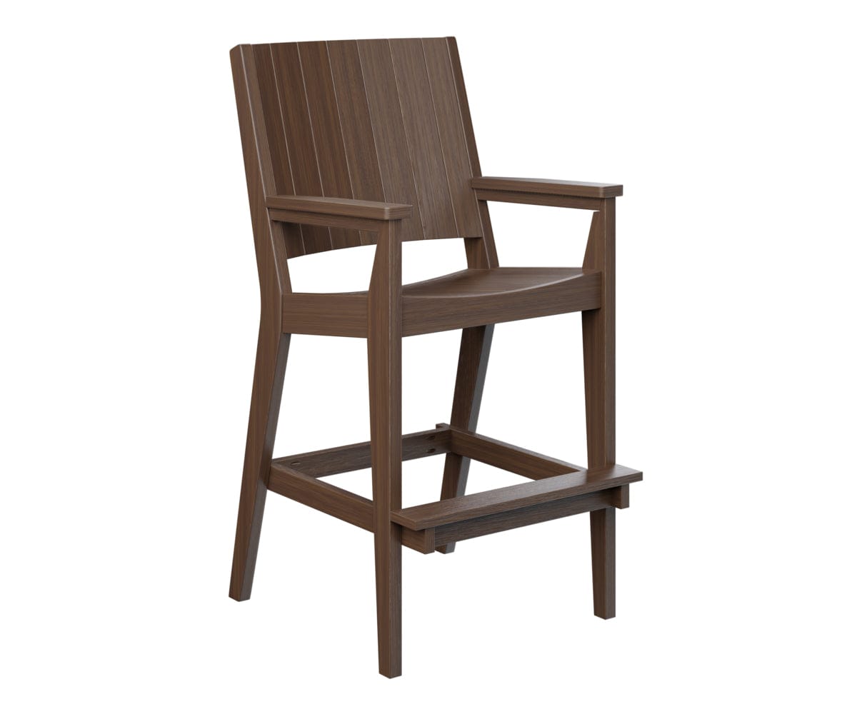 Berlin Gardens Mayhew Outdoor Poly Lumber Chat Extra Tall Bar Height Chair