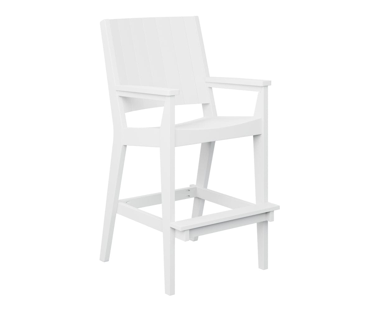 Berlin Gardens Mayhew Outdoor Poly Lumber Chat Extra Tall Bar Height Chair