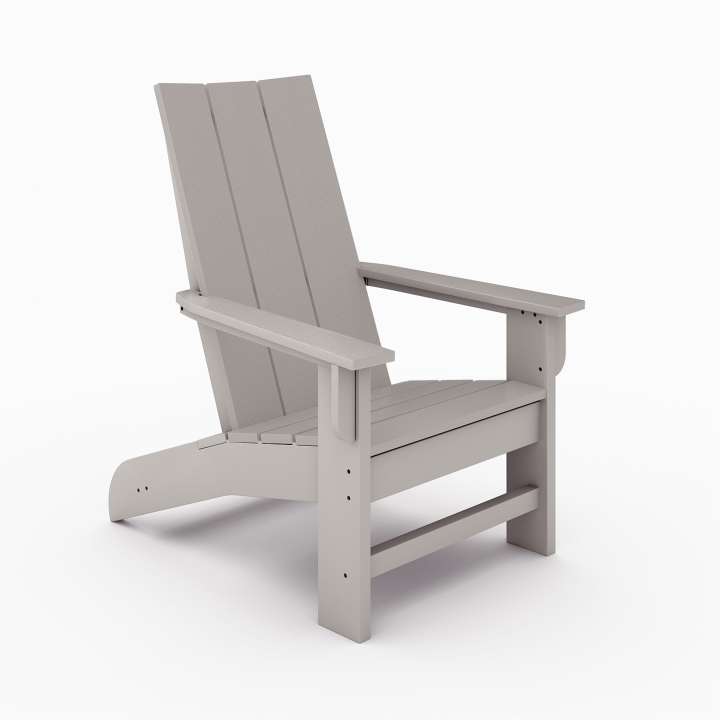 SoPoly Savannah Poly Lumber Modern Adirondack Chair
