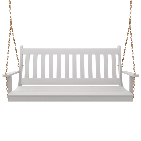 Keystone Amish Co. 4 Foot Franklin Porch Swing, White