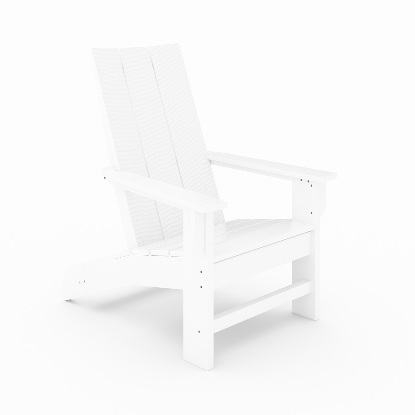 SoPoly Savannah Poly Lumber Modern Adirondack Chair