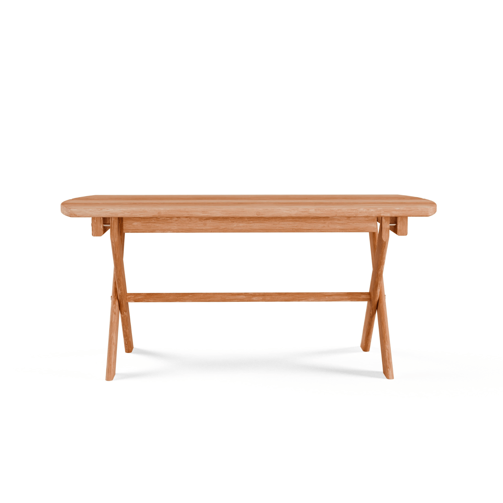 Keystone Amish Co. Folding Oval Red Cedar Coffee Table