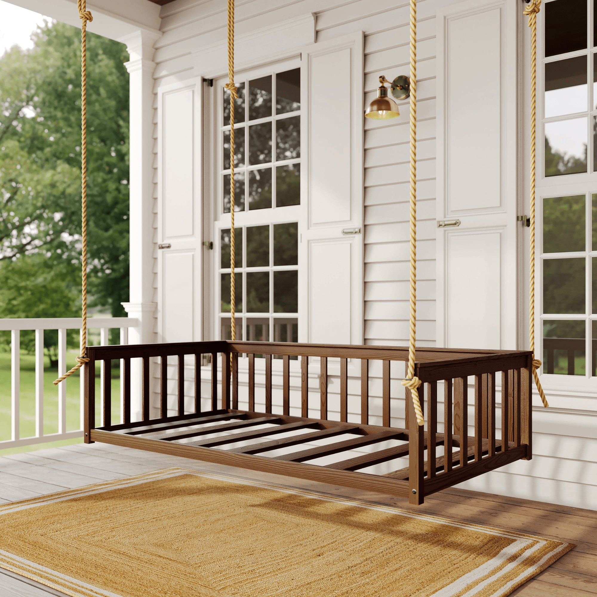 Keystone Amish Co. Columbus Daybed Porch Swing