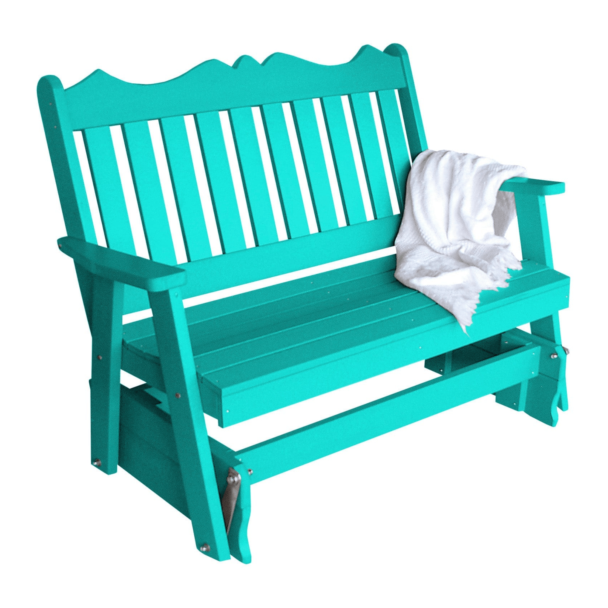 Keystone Amish Co. York Recycled Plastic Porch Glider
