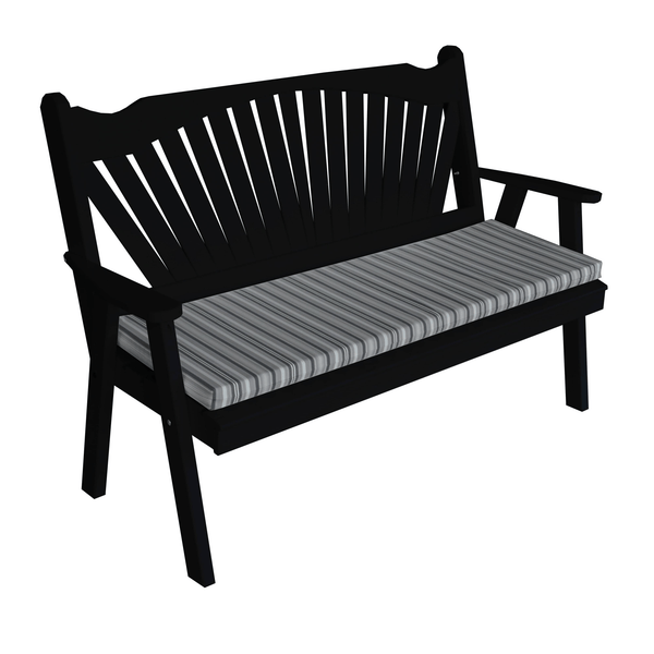 Keystone Amish Co. Sunburst Wooden Garden Bench