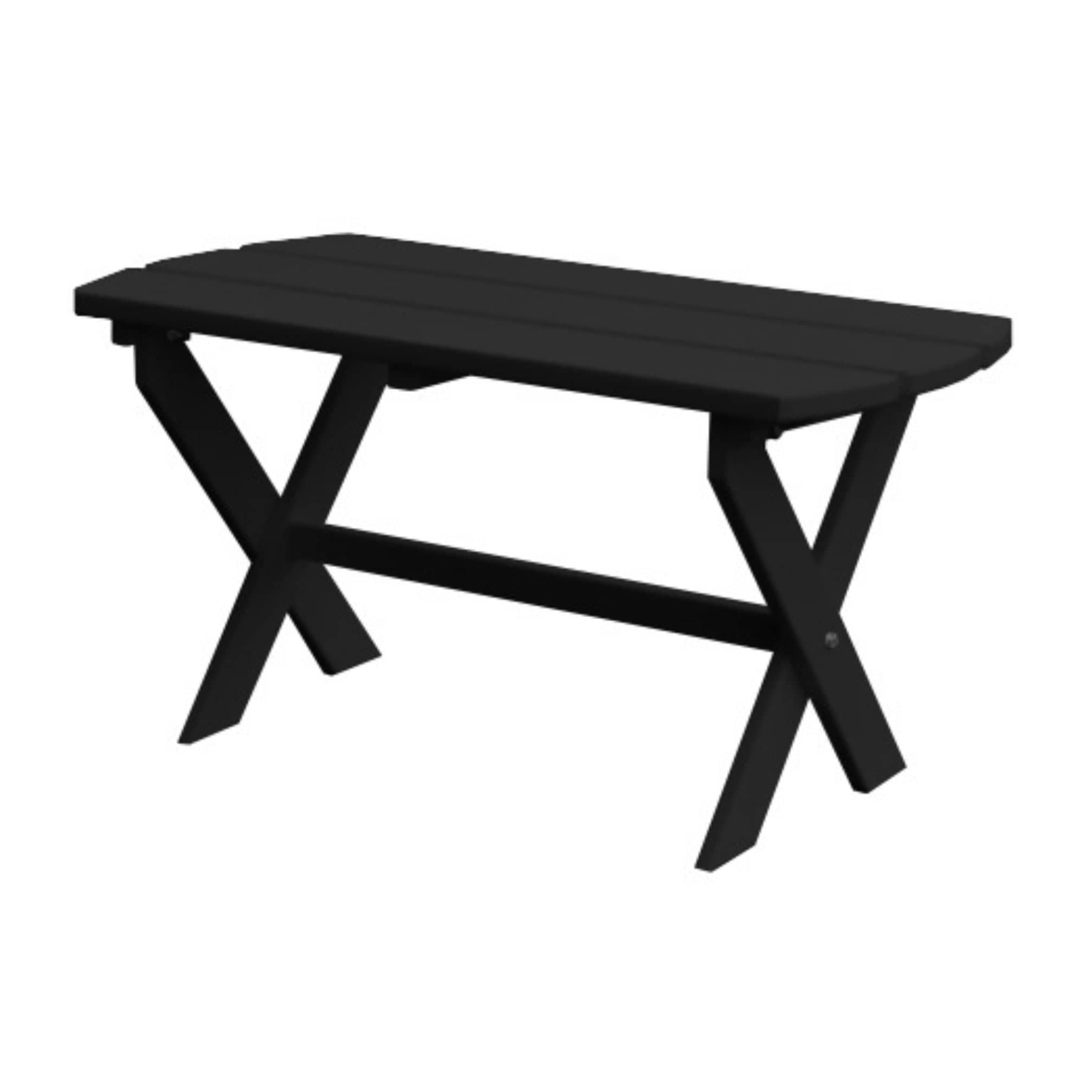 Keystone Amish Co. Poly Folding Oval Coffee Table