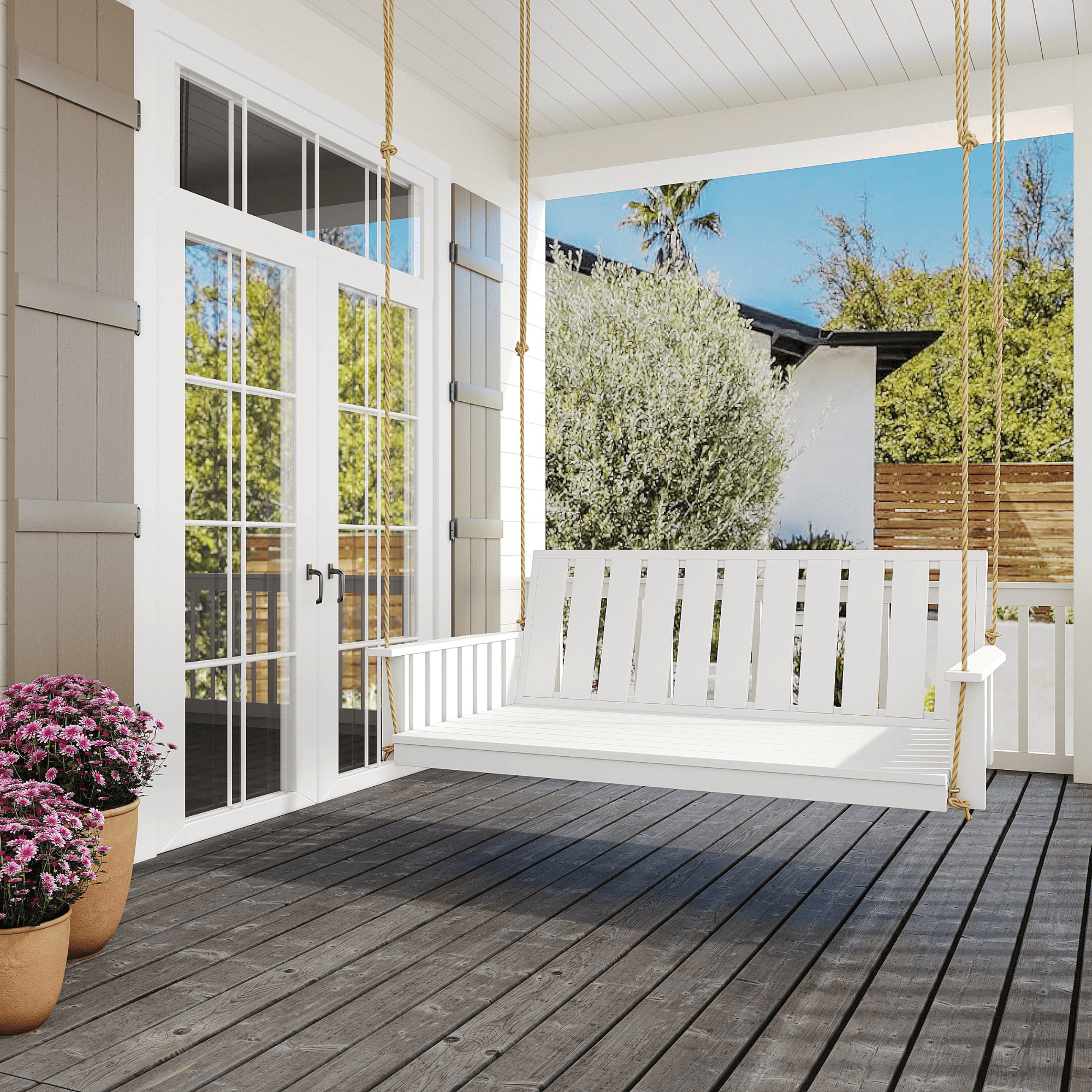 Keystone Amish Co. Twin The Weston Porch Swing Bed