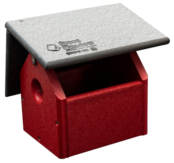 Stratton Field Poly Lumber Hanging 7-Inch Wren and Chickadee Birdhouse