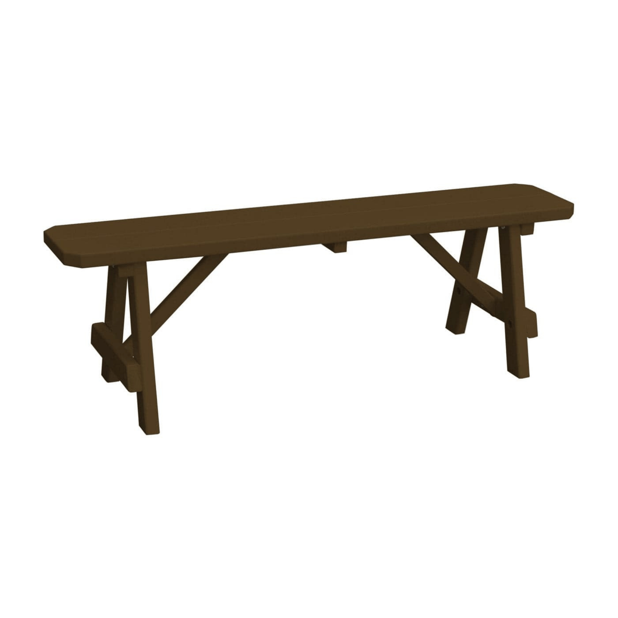 Keystone Amish Co. Wooden Outdoor Dining Bench