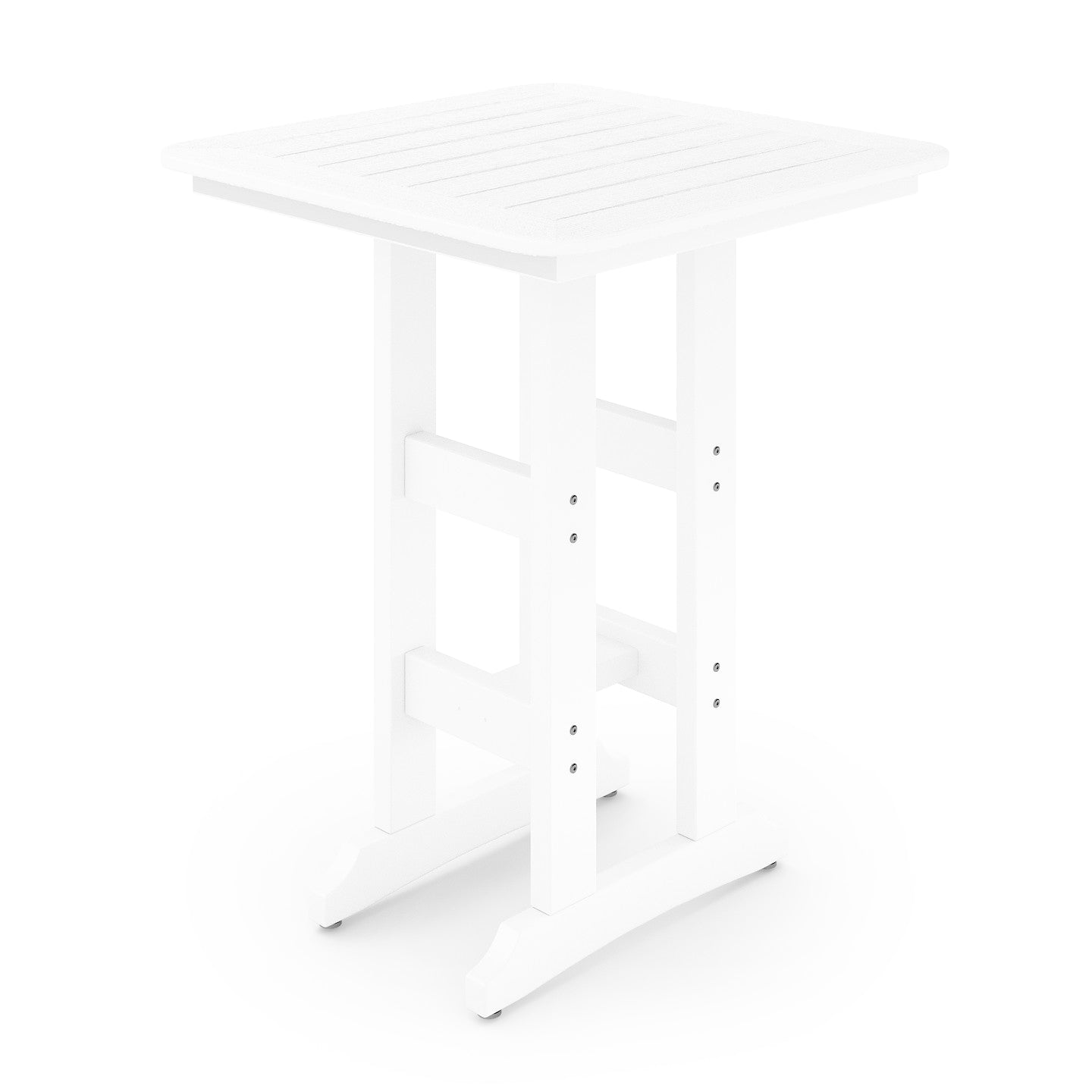 SoPoly St. Simons 33" Square Poly Bar Table