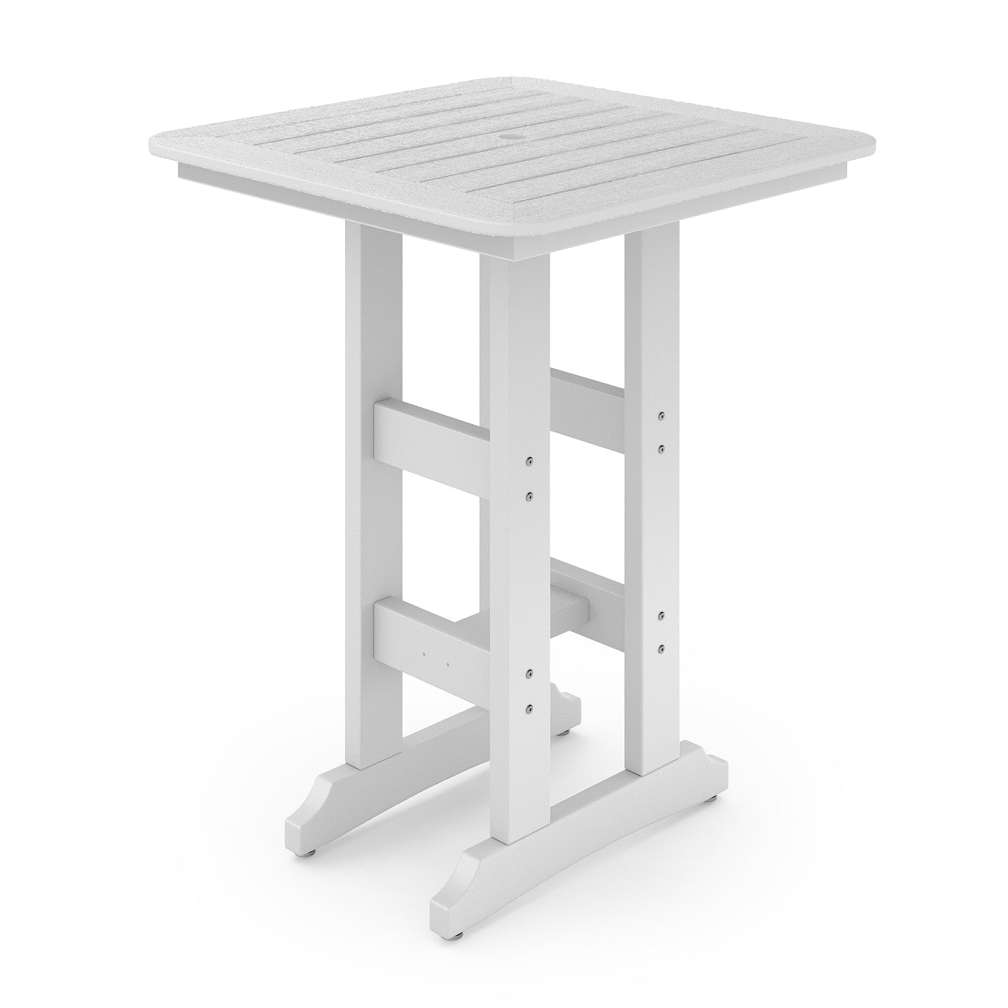 SoPoly St. Simons 33" Square Poly Bar Table