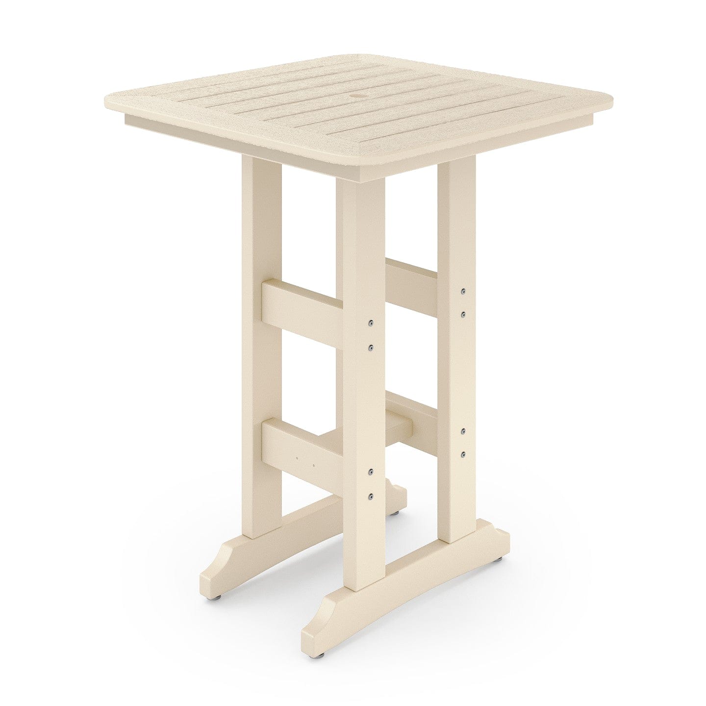 SoPoly St. Simons 33" Square Poly Bar Table