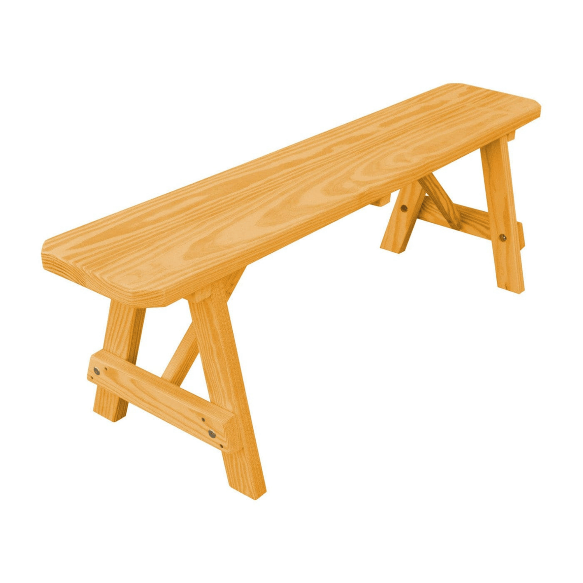 Keystone Amish Co. Wooden Outdoor Dining Bench