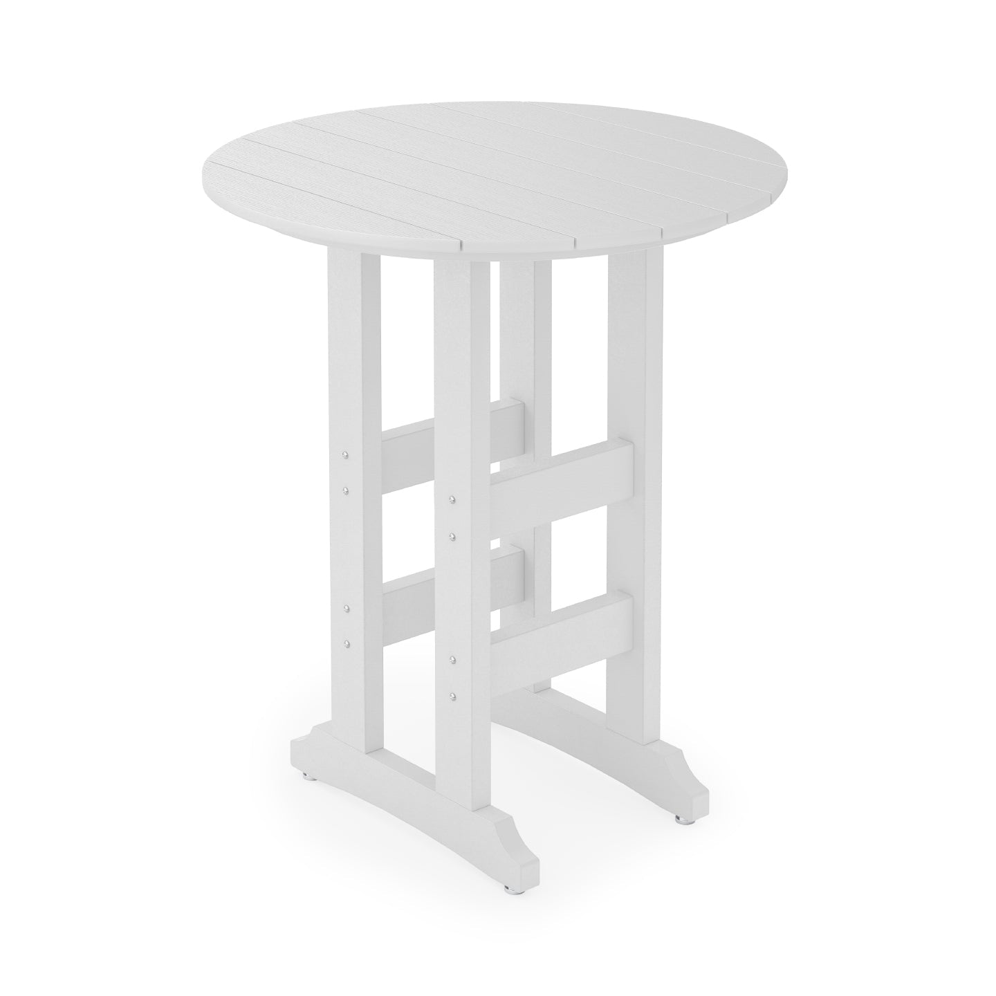 SoPoly 36" Round Poly Bar Table
