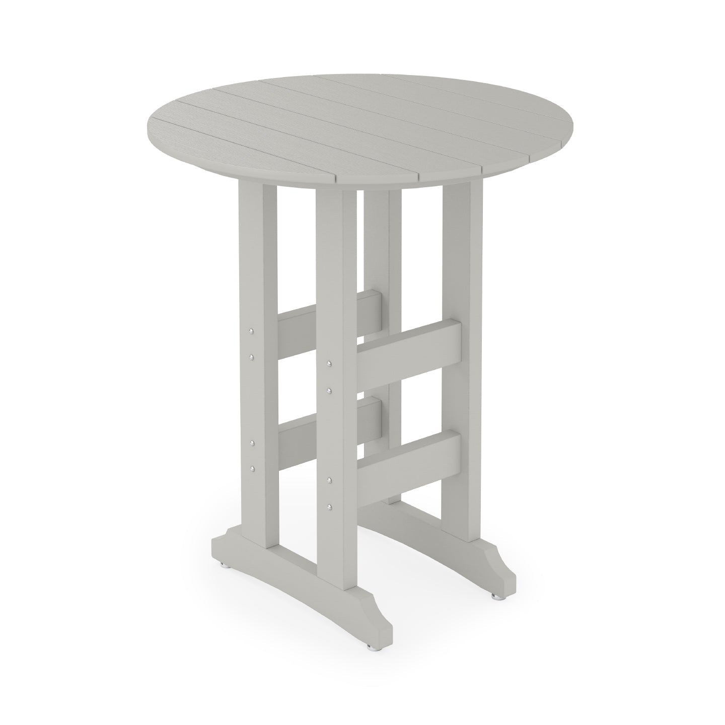 SoPoly 36" Round Poly Bar Table