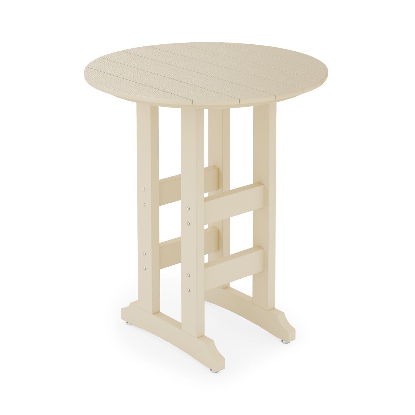 SoPoly 36" Round Poly Bar Table