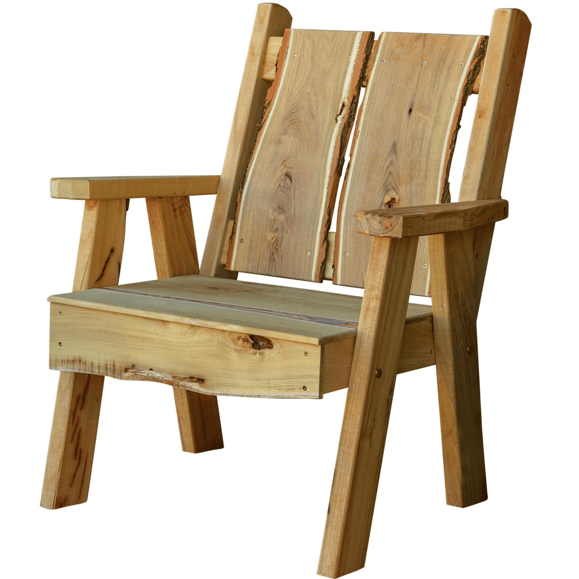 Keystone Amish Co. Palmer Live Edge Outdoor Chair