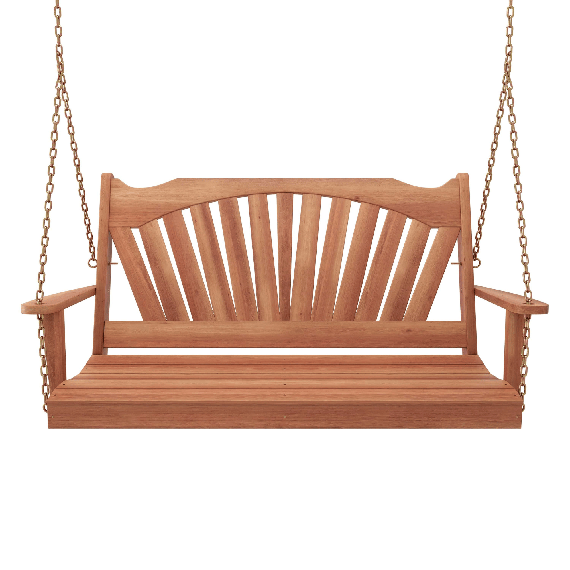 Keystone Amish Co. Sunburst Red Cedar Porch Swing