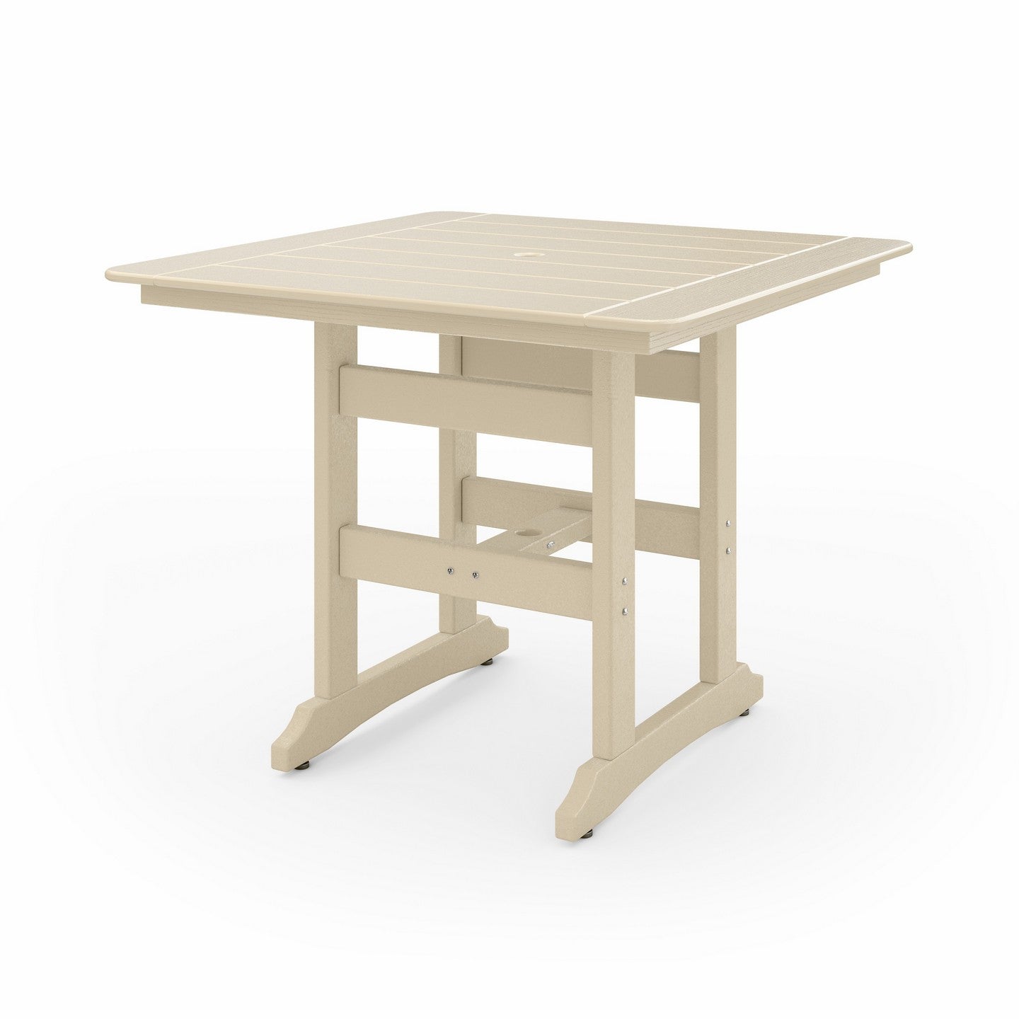 SoPoly Savannah 44" Square Poly Counter Height Table
