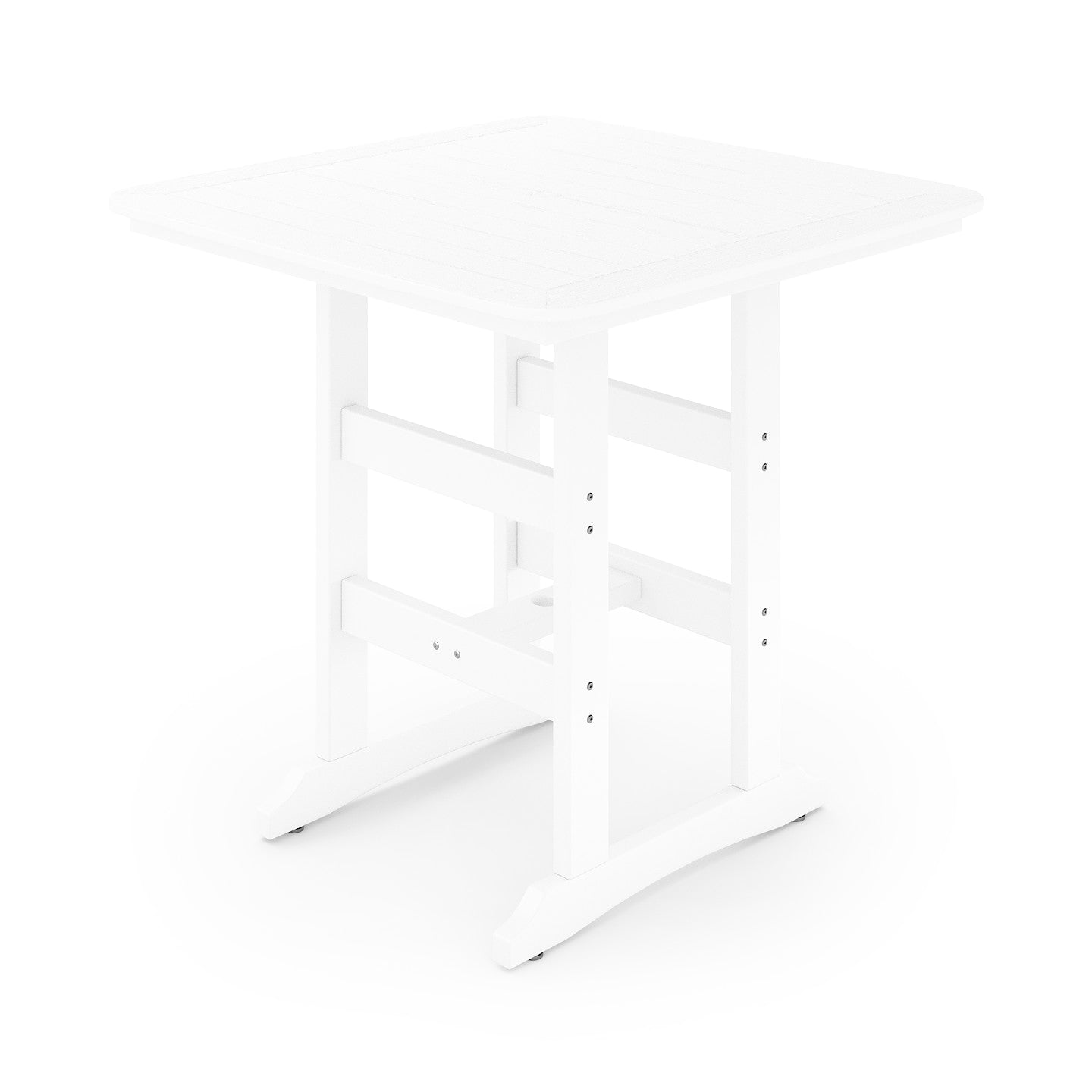 SoPoly St. Simons 44" Poly Square Bar Table