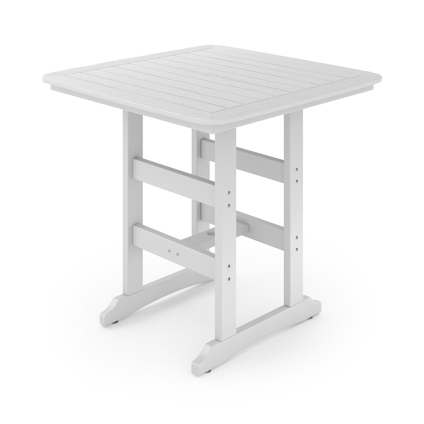 SoPoly St. Simons 44" Poly Square Bar Table