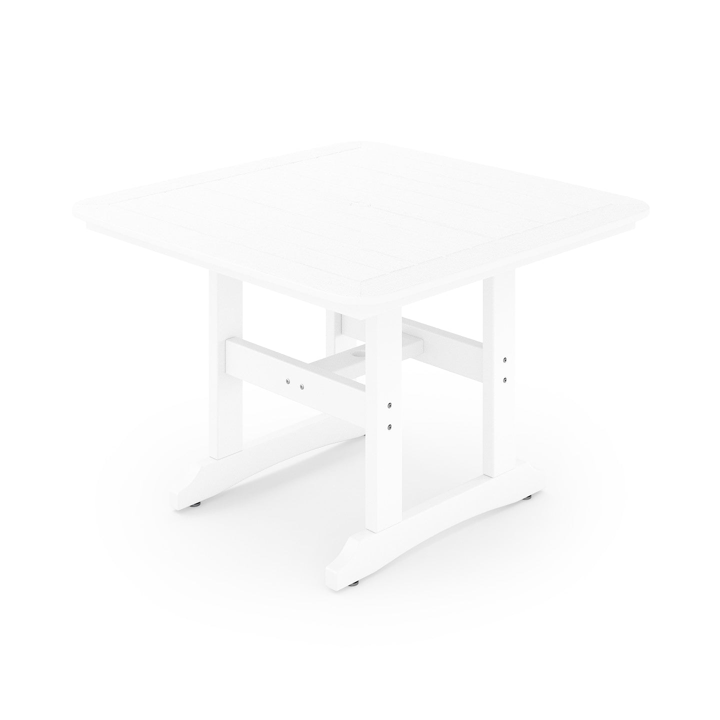 SoPoly St. Simons 44" Square Poly Outdoor Dining Table
