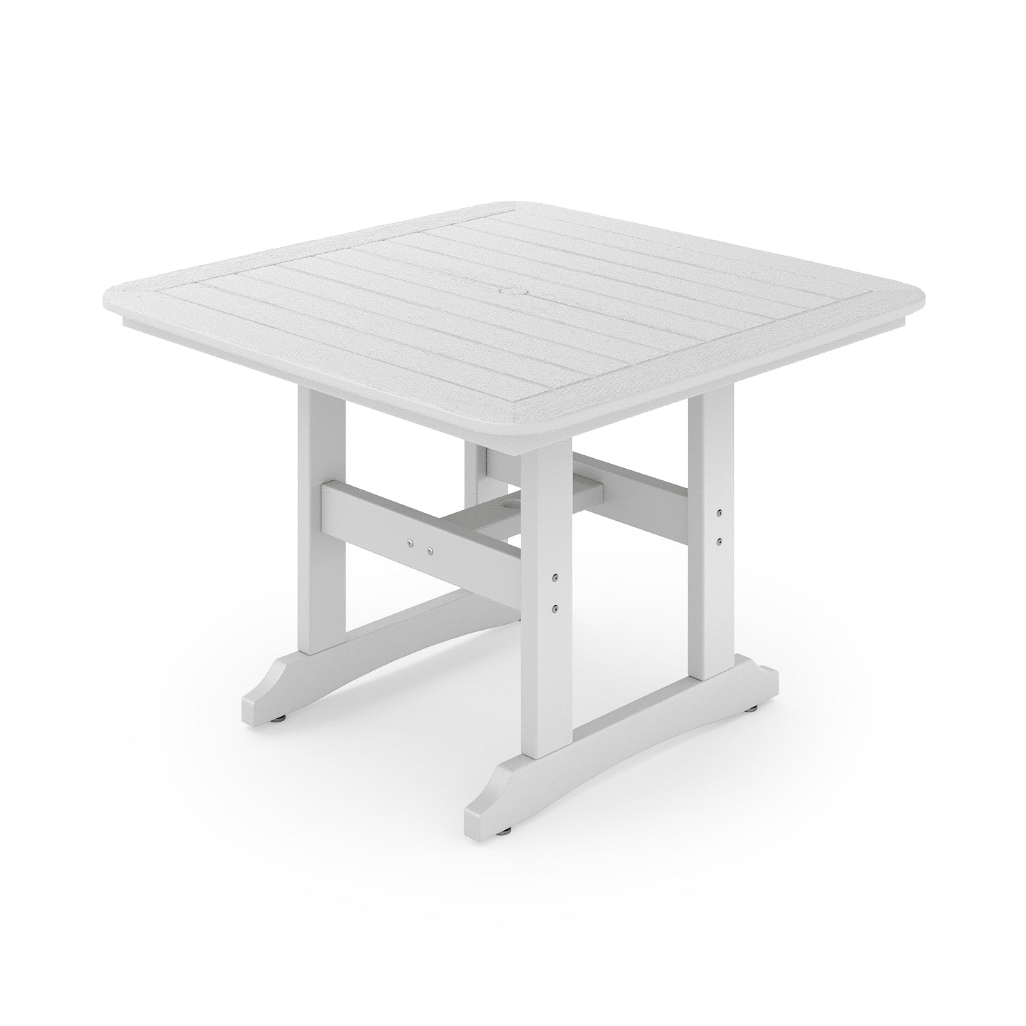 SoPoly St. Simons 44" Square Poly Outdoor Dining Table