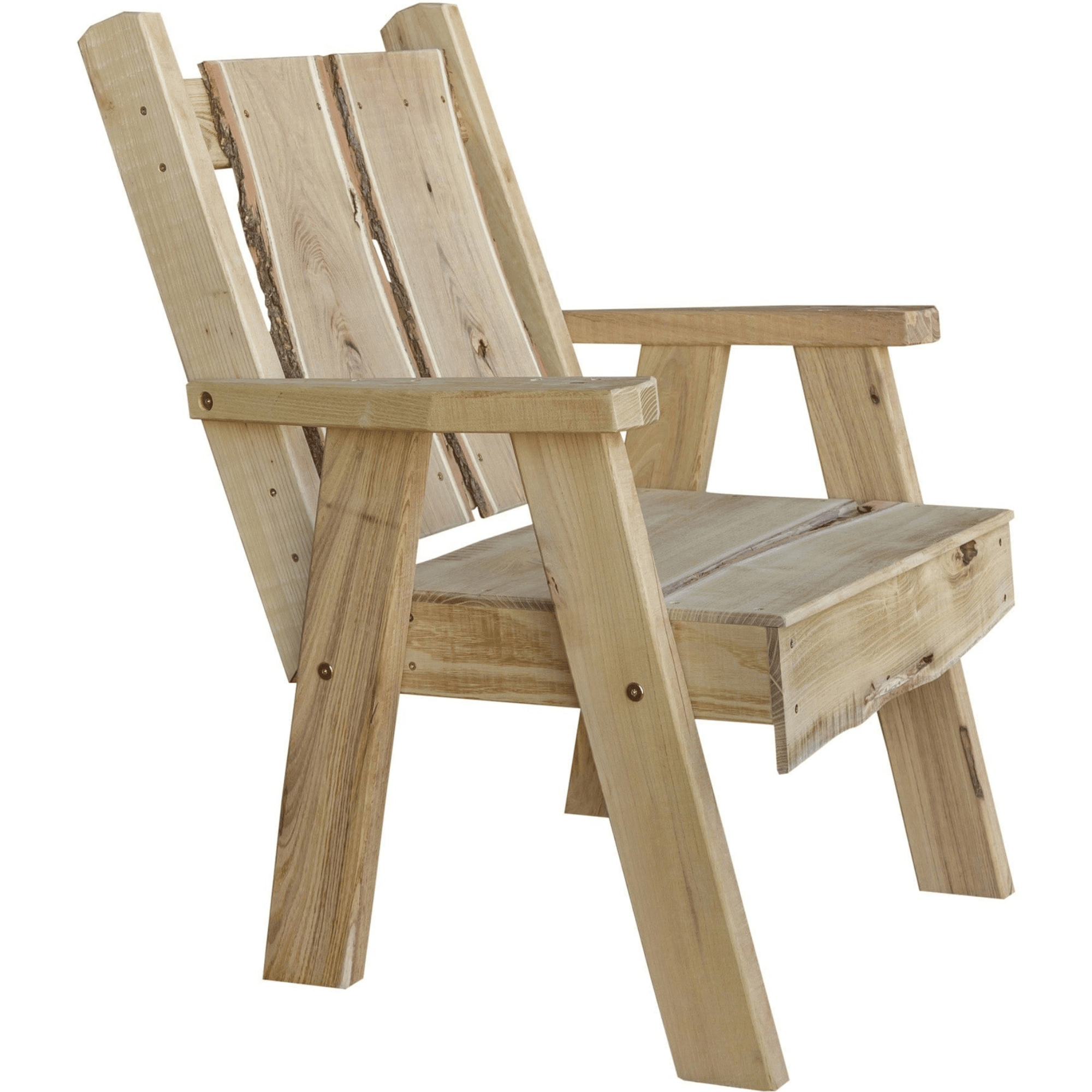 Keystone Amish Co. Palmer Live Edge Outdoor Chair