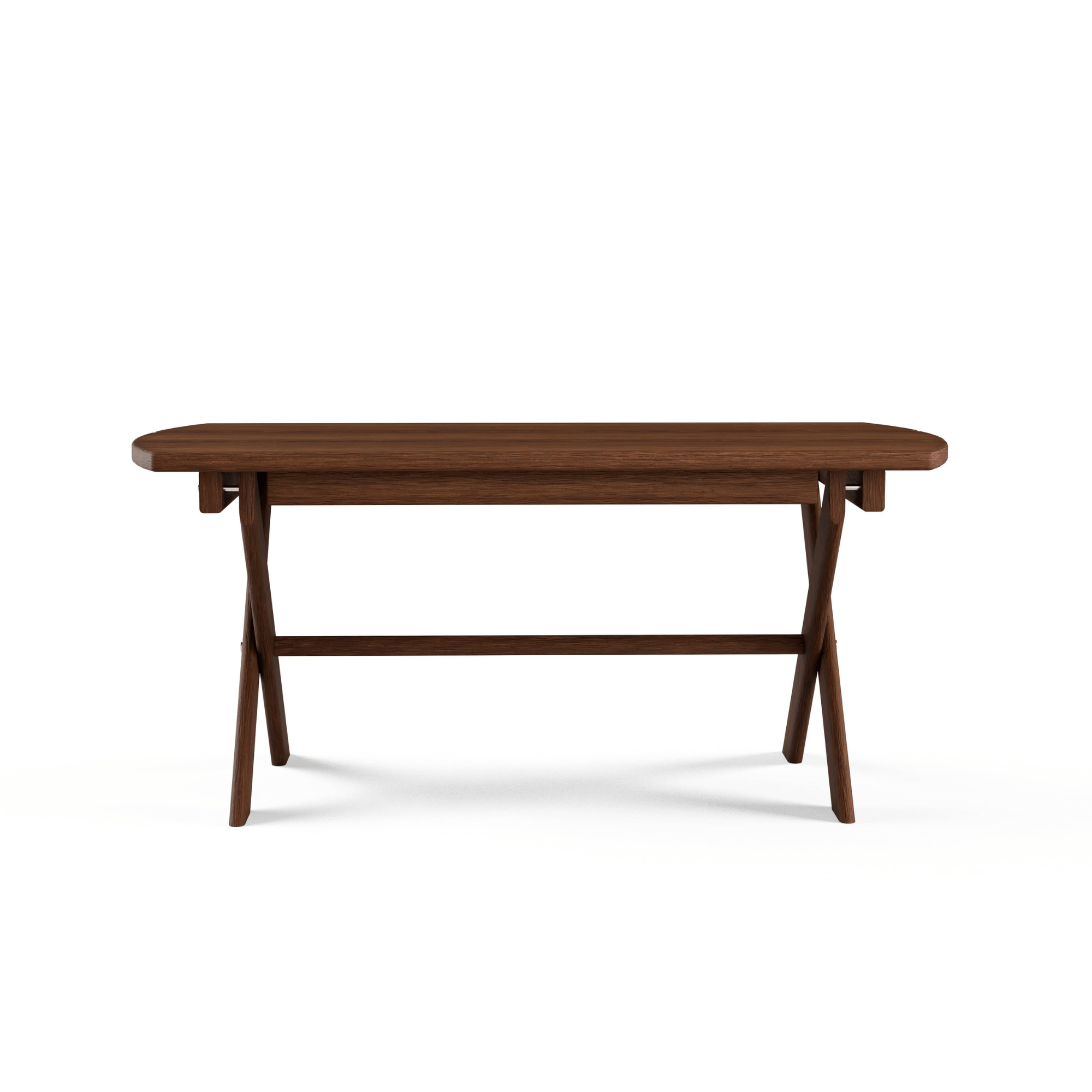 Keystone Amish Co. Folding Oval Red Cedar Coffee Table